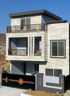 Multi Garden B-17 8 Marla Brand New House Available For Sale Prime Location Near Market Masjid School Park Everything Available On Walking Distance