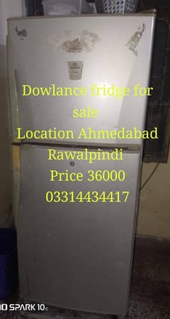 dowlance fridge for sale
