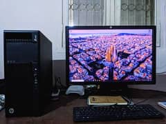 HP z440 work station/HP LCD 24 inches
