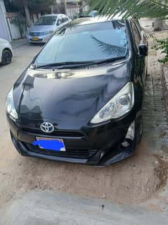 Toyota Aqua 2015 Register 2019 cruise control black color