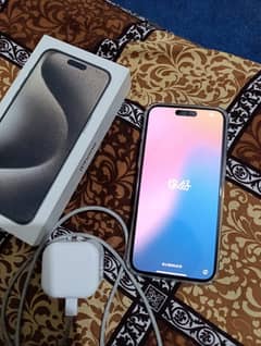 15 pro max HK Modal duel physical sim non PTA