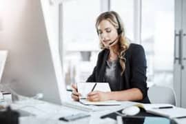 female assistant office manangment