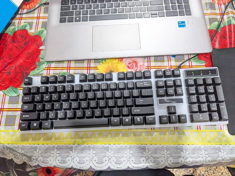 RGB keyboard and mouse 4