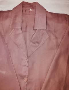 Pink coat Style Abaya perfect for every season
