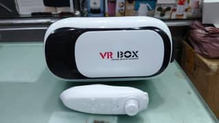 Vr Box – 3d Virtual Reality Box With Remote | Adjustable Head Strap 3d