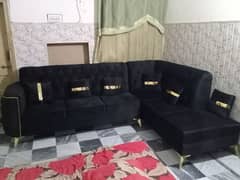 L shape sofa for sale in Faisalabad