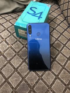 Infinix s4 4 64 with box dual sim official all okay only call