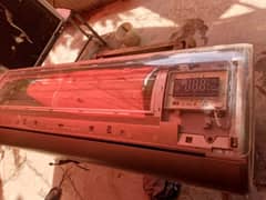 1.5ton dc inverter ac haier (glass top transparent)