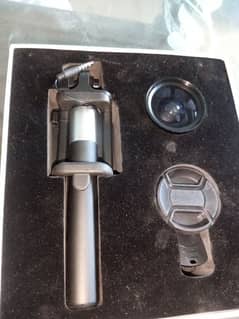 Selfie Stick with Camera Lenses