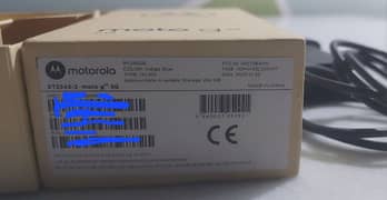 Moto G54 5G Official Approved with box Charger