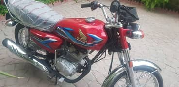 Honda CG 125 23 ka last month 24 ka sticker