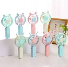Mini Portable USB Hand Fan- Rechargeable Fan for Office, Home & Travel