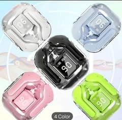 Wireless Earbuds Transparent TWS sillicon
