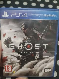ghost of Tsushima PS4 disc | playstation 4 good condition