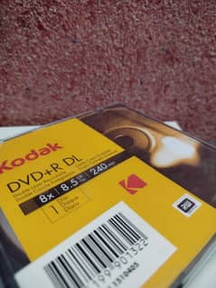 Blank DVD for store personal Data
