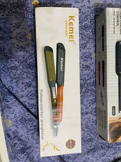 Kemei Original Hair Straightener & Hair Straightener Comb Brand new