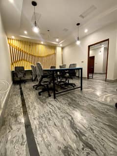 Office and bachelors portions available for rent pak Arab society