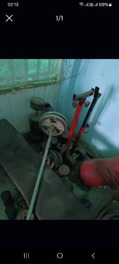 gym dumbbell