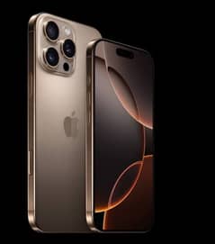 Iphone 16 Pro Max 256 GB Non PTA ( Dessert Titanium)