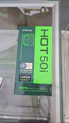 infinix hot 50i box pack PTA