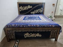 King Size double bed with mattress