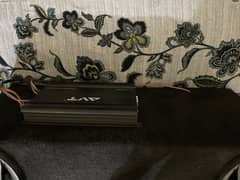 Complete woofer set for car