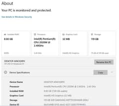 Laptop for Sale – 8GB RAM | 120GB SSD | Good Condition | 4hr Battery