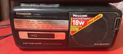 Panasonic and national cassette player