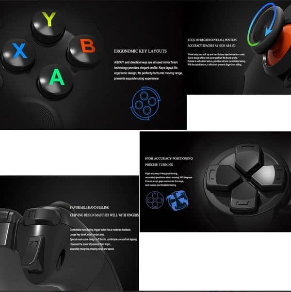 RK-GAME 4TH BLUETOOTH WIRELESS CONTROLLER 8