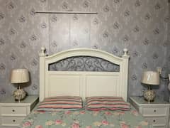 Pure Wooden bed set