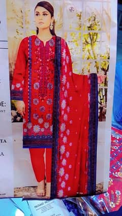 3pc sute lawn all the sute price are different