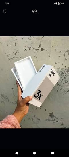oppo a3x for salee 4+4/128
