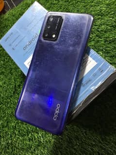 oppo F19 6+6GB 128GB with charger and box