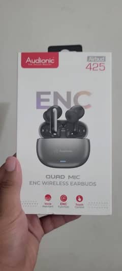 Audionic earbuds 425 tws with enc.