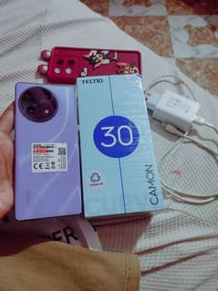 Tecno Camon 30s 16/256 complete box