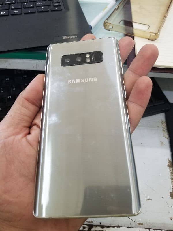Samsung galaxy Note 8 dual sim ( fixed price) 4