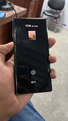 Samsung note 10 5G 12gb ram 256gb memory