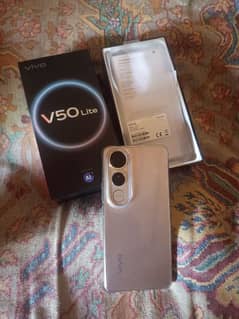 Mobile vivo v 50 lite 12/256 complete box urgent sale wtp 0329=3683376
