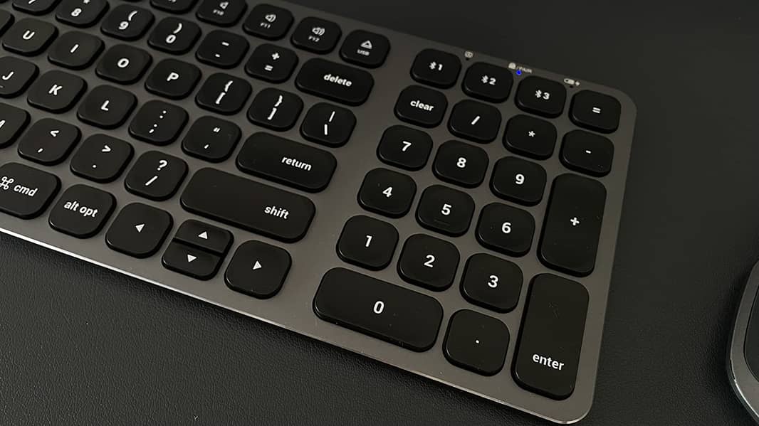 Apple MacBook Mac Mini Type C Bluetooth 5.0 Backlit Keyboard Satechi 3