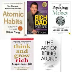 Pack of 5 Books Free Home Delivery and cash on Delivery