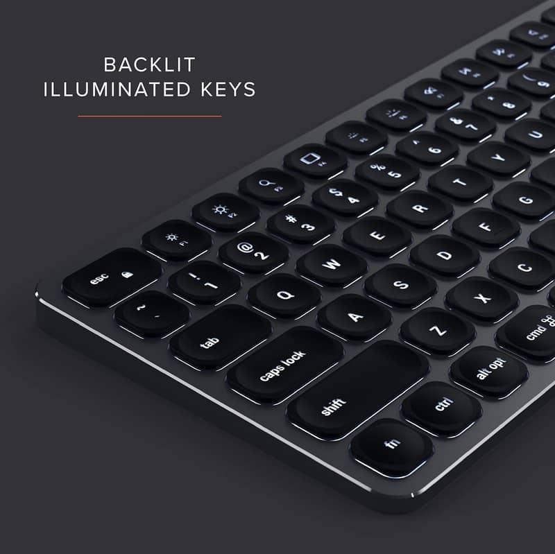 Apple MacBook Mac Mini Type C Bluetooth 5.0 Backlit Keyboard Satechi 0