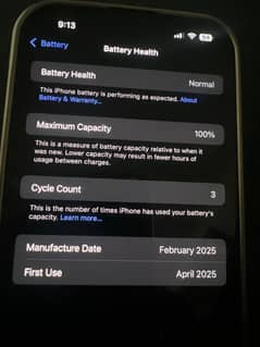 Iphone 16 pro max 256GB (Physical + Esim)