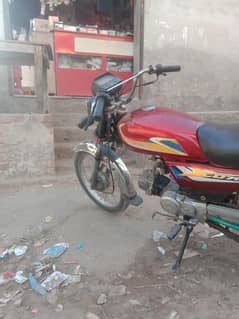 Pak Hero bike 10 by 10 okay