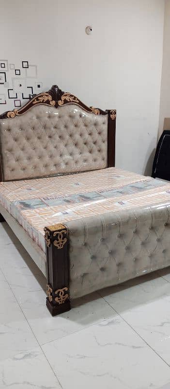KING SIZE BED/ DOUBLE BED/CHINIOTI ROYAL TURKISH BED 1
