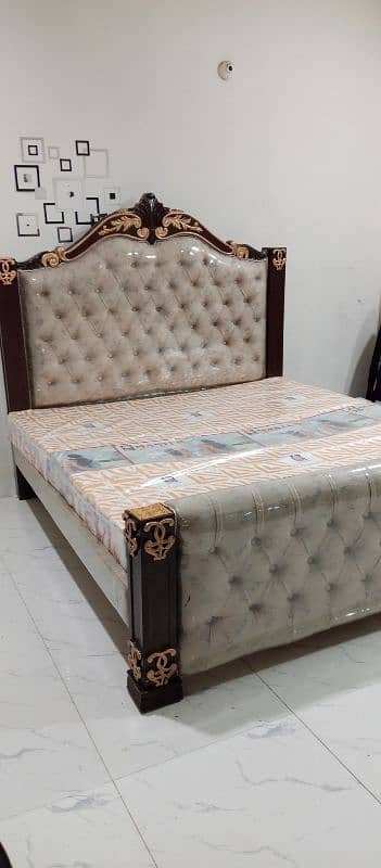 KING SIZE BED/ DOUBLE BED/CHINIOTI ROYAL TURKISH BED 2