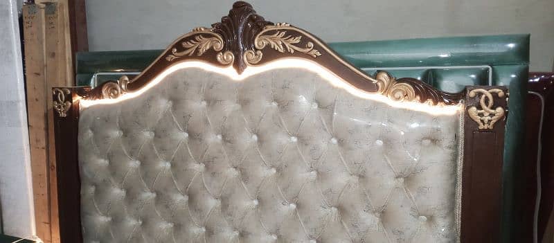 KING SIZE BED/ DOUBLE BED/CHINIOTI ROYAL TURKISH BED 5