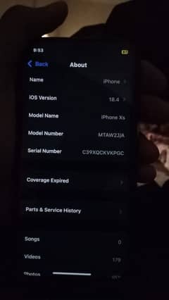 iphone xs good condition 10 by 10 ha