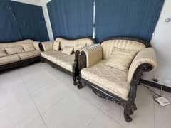 Used sofa set for sale inspired by Heaven furniture