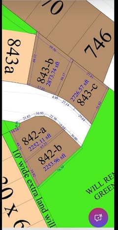 12 Marla 3 Side Open D Block Plot For Sale
