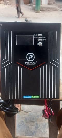 solar inveter galaxy pv2400+1600 waat battery 24 volt